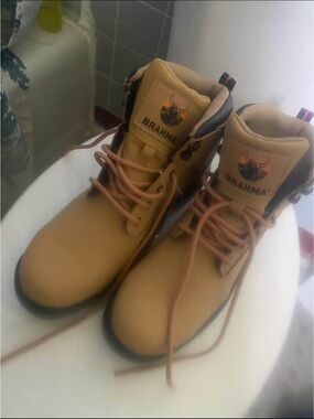 Brahma Tan Work Boots